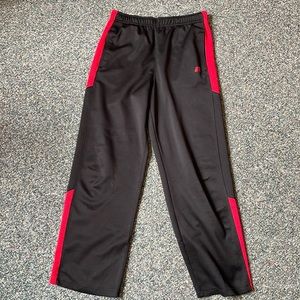 Russel brand child’s XL black and red jogger pants